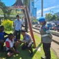 Subsatgas Keladi Sagu Gelar Bakti Kesehatan untuk Warga di Taman Imbi Jayapura