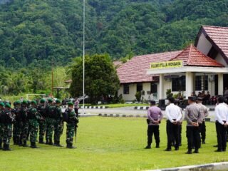 Apel Gelar Pasukan Operasi “Aitumieri Kuri 2025”, Polres Teluk Wondama Siap Amankan Perayaan Satu Abad Nubuatan Dominee I.S. Kijne