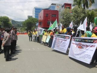 Ratusan Pengemudi Ojol Papua Suarakan Dukungan untuk Pembangunan dan Keamanan Papua
