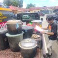Operasi Bersinar Sita Ratusan Liter Miras Lokal Jenis Cap Tikus