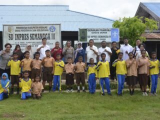 Polda Papua dan Pemprov Papua Selatan Lakukan Pengawasan Bersama Dana BOS di Sekolah