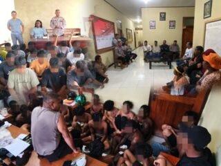 Polres Keerom Gandeng Tokoh Masyarakat Tekan Penyalahgunaan Ganja di Skanto