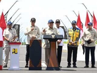 Presiden Prabowo Resmikan Jembatan Kabanaran dan 4 Proyek Infrastruktur Konektivitas Lainnya