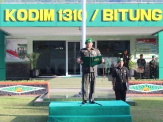 Wujud Penghormatan Terhadap Nilai-Nilai Perjuangan, Kodim 1310/Bitung Gelar Upacara Peringatan Hari Juang TNI AD Tahun 2025