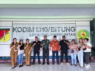 Sinergi TNI dan Elemen Masyarakat, Kodim 1310/Bitung Bersama Ormas POLA Siap Wujudkan Kamtibmas di Kota Bitung