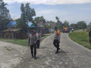 Patroli Dialogis, Kapolsek Citak Mitak Dengar Aspirasi dan Keluhan Warga Tentang Kamtibmas