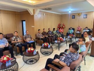 Komitmen Jaga Kamtibmas di Kota Bitung, Dandim 1310/Bitung Hadiri Rakor Bersama Forkopimda dan Forum Lintas Sektoral