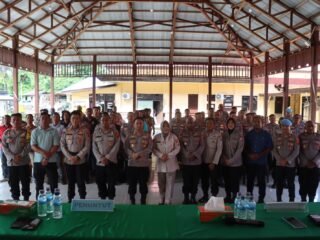 Bid Propam Polda Papua Berikan Arahan Pembinaan dan Pemulihan Profesi di Polres Sarmi