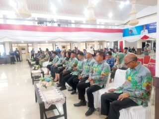 Komitmen Perkuat Sinergi Jaga Kerukunan, Danramil 1310-01/Bitung Hadiri Pengukuhan FKUB, FKDM dan FKBT