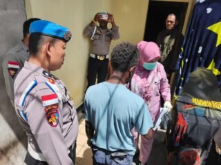 Pengecekan Ruang Tahanan Sat Tahti Polres Jayawijaya