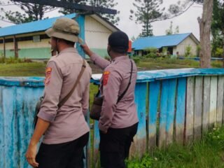 Polsek Asologaima Respons Cepat Pemalangan SD Inpres Muliama