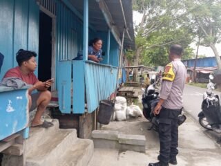 Satpolairud Polres Sarmi Pastikan Pesisir Aman Pasca Gempa 5.7 SR di Sarmi