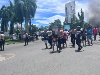 Polda Papua Barat Amankan Aksi Premanisme di Perempatan Sanggeng