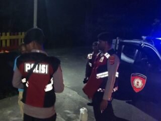 Respon Cepat Laporan Call Center 110, Personel Samapta Polres Sarmi Amankan Pelaku Perkelahian Akibat Miras