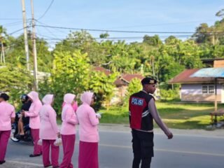 TURJAWALI Ramadan, Sat Samapta Polres Sarmi Intensifkan Patroli Masjid dan Pasar