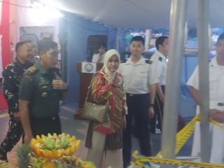 Perkuat Kerjasama Maritim Indonesia-Jepang, Dandim 1310/Bitung Hadiri Kegiatan Cocktail Party Kunjungan Kapal Latih Jepang di Sulut