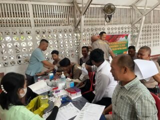 Personel Polresta Manokwari Ikuti Pemeriksaan Kesehatan Berkala Tahun 2026