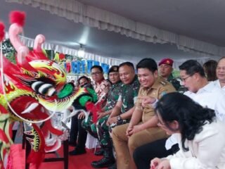 Perkokoh Nilai Toleransi, Dandim 1310/Bitung dan Forkopimda Bitung Hadiri Prosesi Keagamaan Goan Siao/Cap Go Meh 2577 Kongzili Tahun 2026