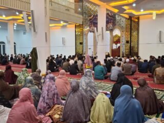Polres Jayawijaya Laksanakan Pengamanan Peringatan Nuzulul Qur’an 1447 H di Masjid Al-Ihsan
