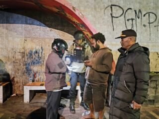Polres Jayawijaya Laksanakan Patroli Jaga Kondusifitas di Kota Wamena