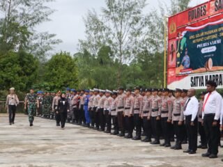 Polres Sarmi Gelar Apel Pasukan Operasi Ketupat Cartenz 2026, Siap Amankan Idul Fitri 1447 H