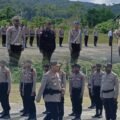 Apel Gelar Pasukan Ops Ketupat Cartenz-2026 Dalam Rangka Pelayanan Idul Fitri 1447h Tahun 2026 Polres Mamberamo Raya