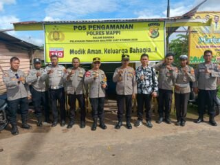 Kapolres Mappi Pastikan Kesiapan Pos Pengamanan Ops Ketupat Cartenz 2026