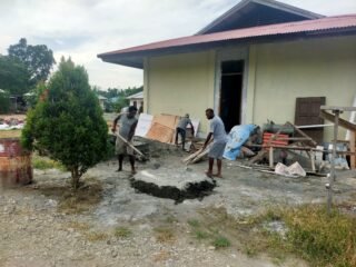 Polsek Bonggo Rampungkan Rehab Kantor, Tingkatkan Fasilitas Pelayanan kepada Masyarakat