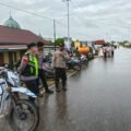 Polres Mappi Pastikan Shalat Id di Kota Kepi Aman Meski Sempat Diguyur Hujan