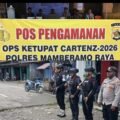 Pos Operasi Ketupat Cartenz 2026 Polres Mamberamo Raya