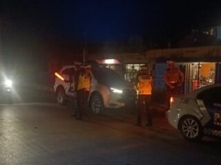 Sat Lantas Polres Jayawijaya Laksanakan Patroli Blue Light, Ciptakan Kamseltibcarlantas di Kota Wamena