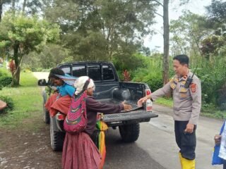 Pererat Kemitraan, Polsek Bolakme Sambangi Tokoh Adat di Distrik Bolakme