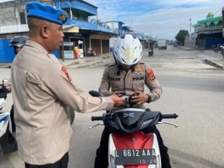 Propam Polres Jayawijaya Gelar Gaktibplin, Tegakkan Disiplin Personel