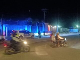 Patroli Blue Light, Sat Lantas Polres Jayawijaya Jaga Keamanan Dan Kelancaran Lalu Lintas