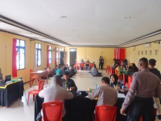 Polres Mappi Gelar Pemeriksaan Administrasi Awal Seleksi Polri T.A. 2026, 101 Casis Dinyatakan Siap Verifikasi