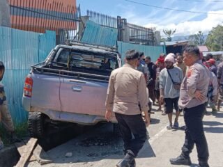 Akibat Belum Mahir, Pelajar Alami Laka Tunggal
