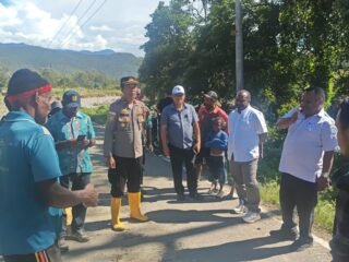 Normalisasi kali tagi dan buka jalan alternatif dikampung oagambak distrik bolakme, dan monitoring lokasi longsor dikampung onggobalo dan wandigunie distrik tagime